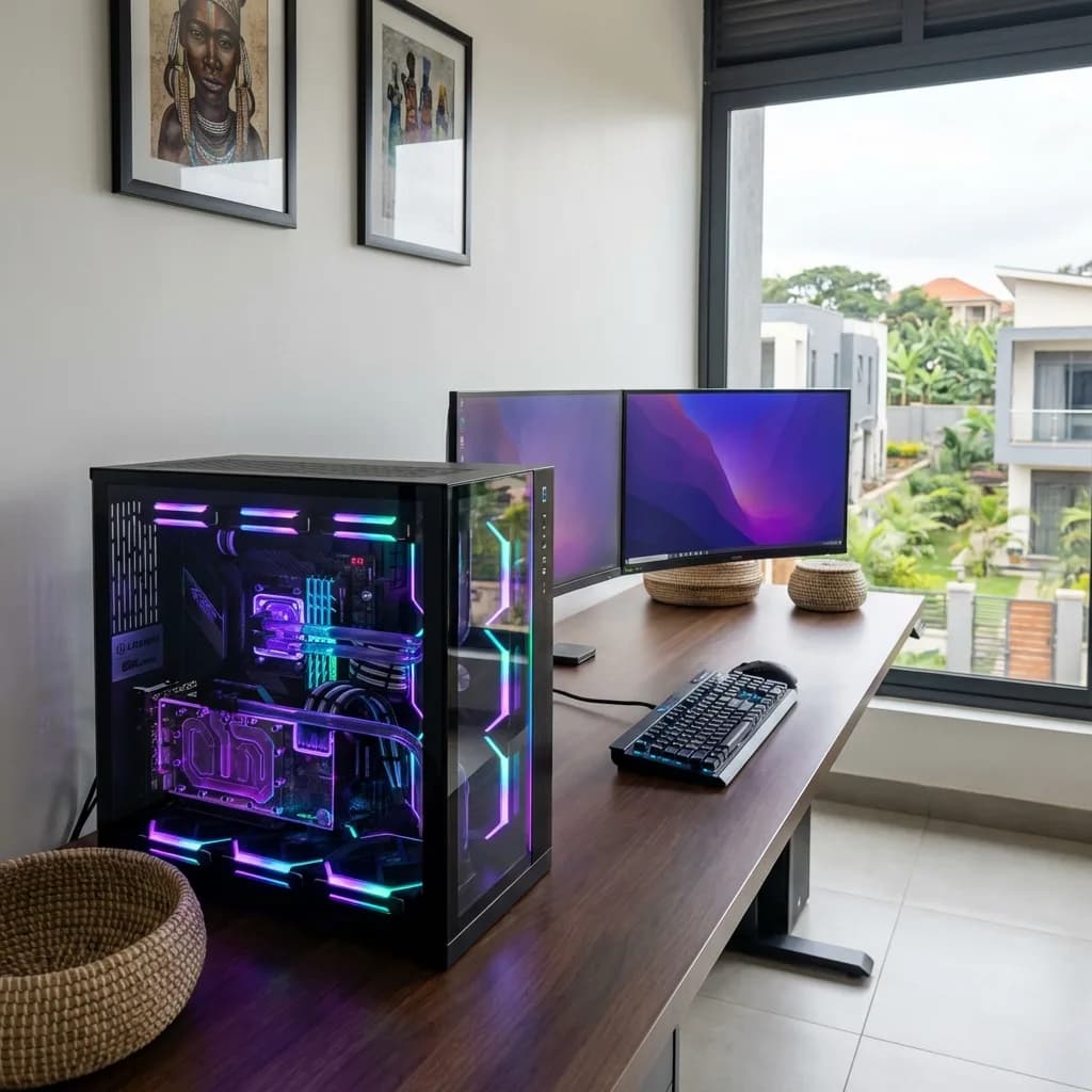 High-end gaming PC price in Uganda setup