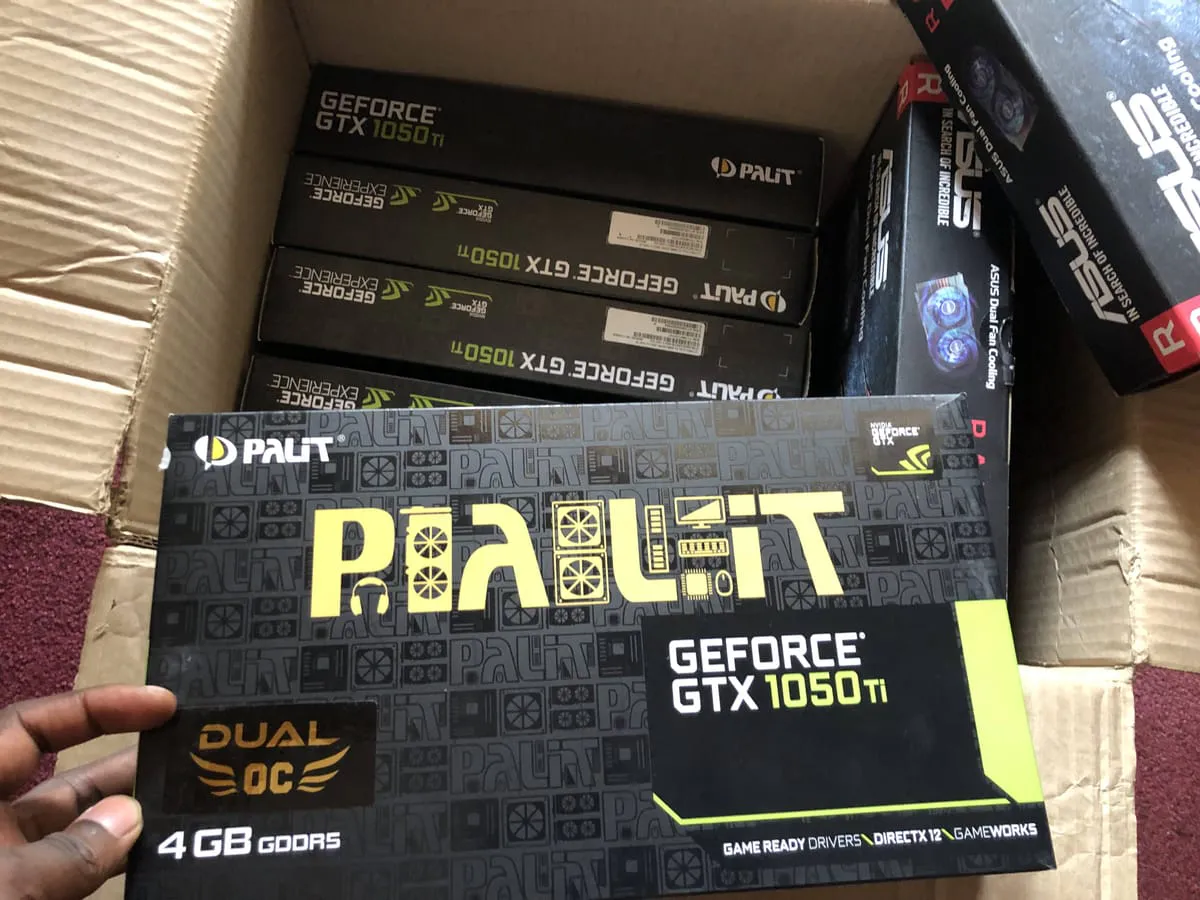 Palit GeForce GTX 1050 Ti 4GB GDDR5 Graphics Card price in Uganda - GenuineTech Hardware
